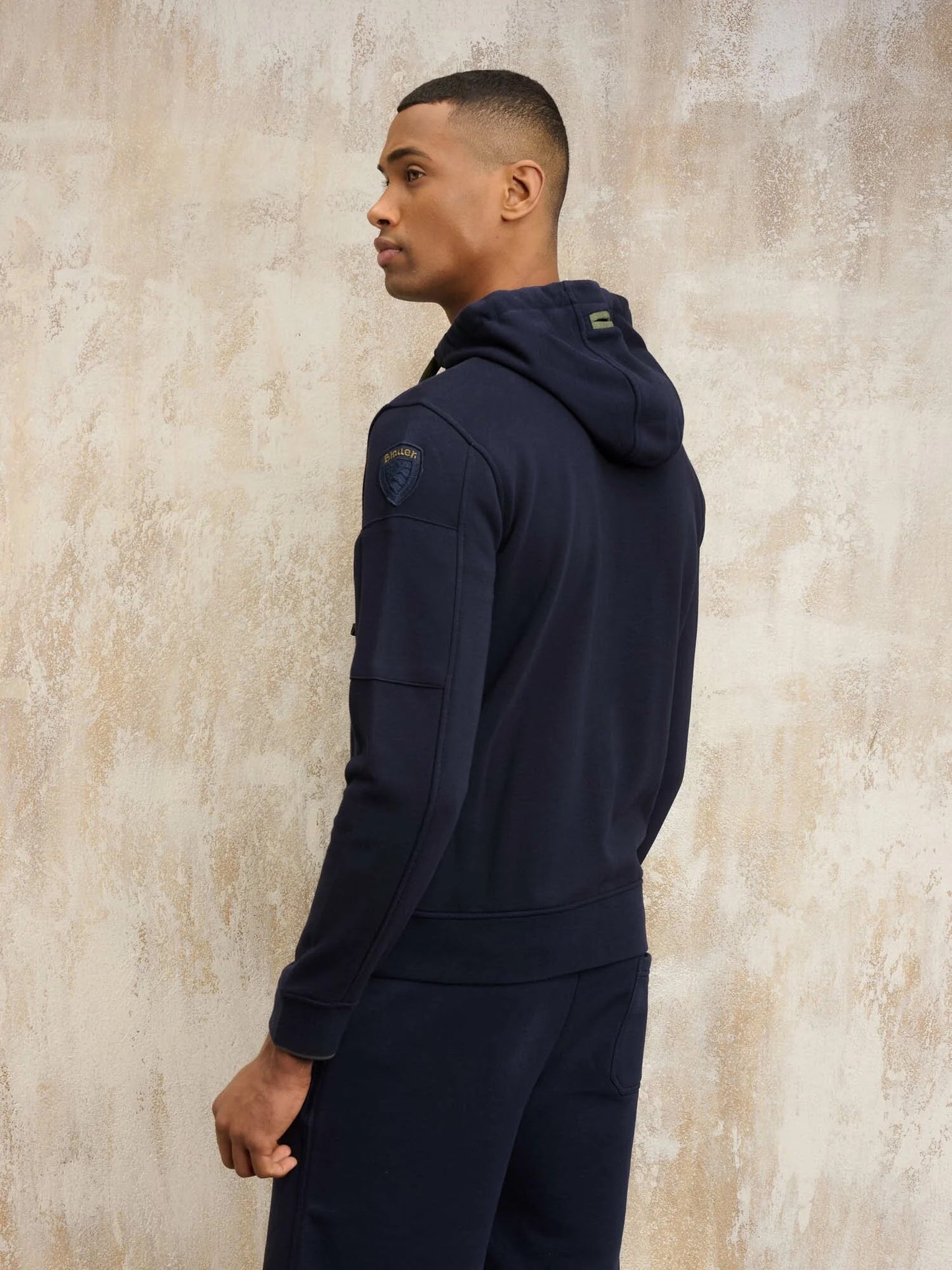 Felpa Blauer con zip