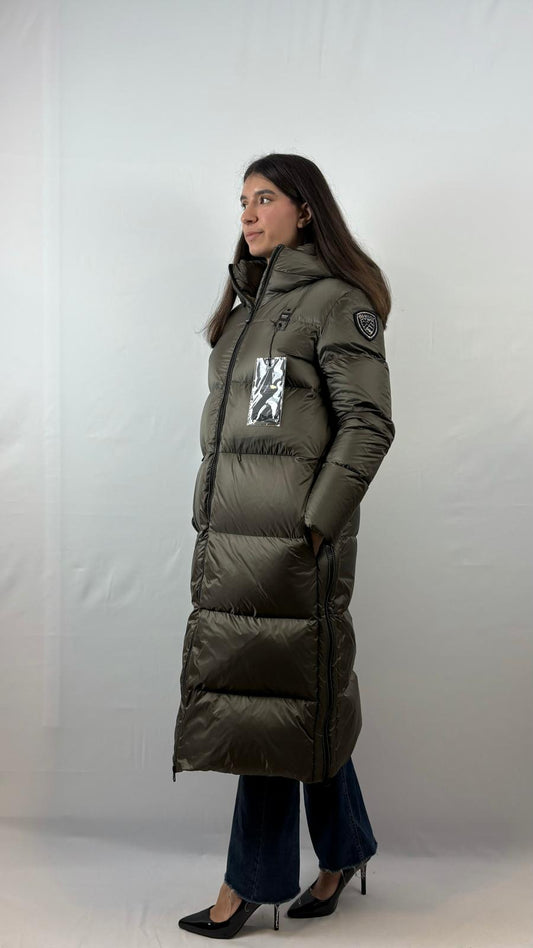 Piumino lungo morbido Celia Blauer