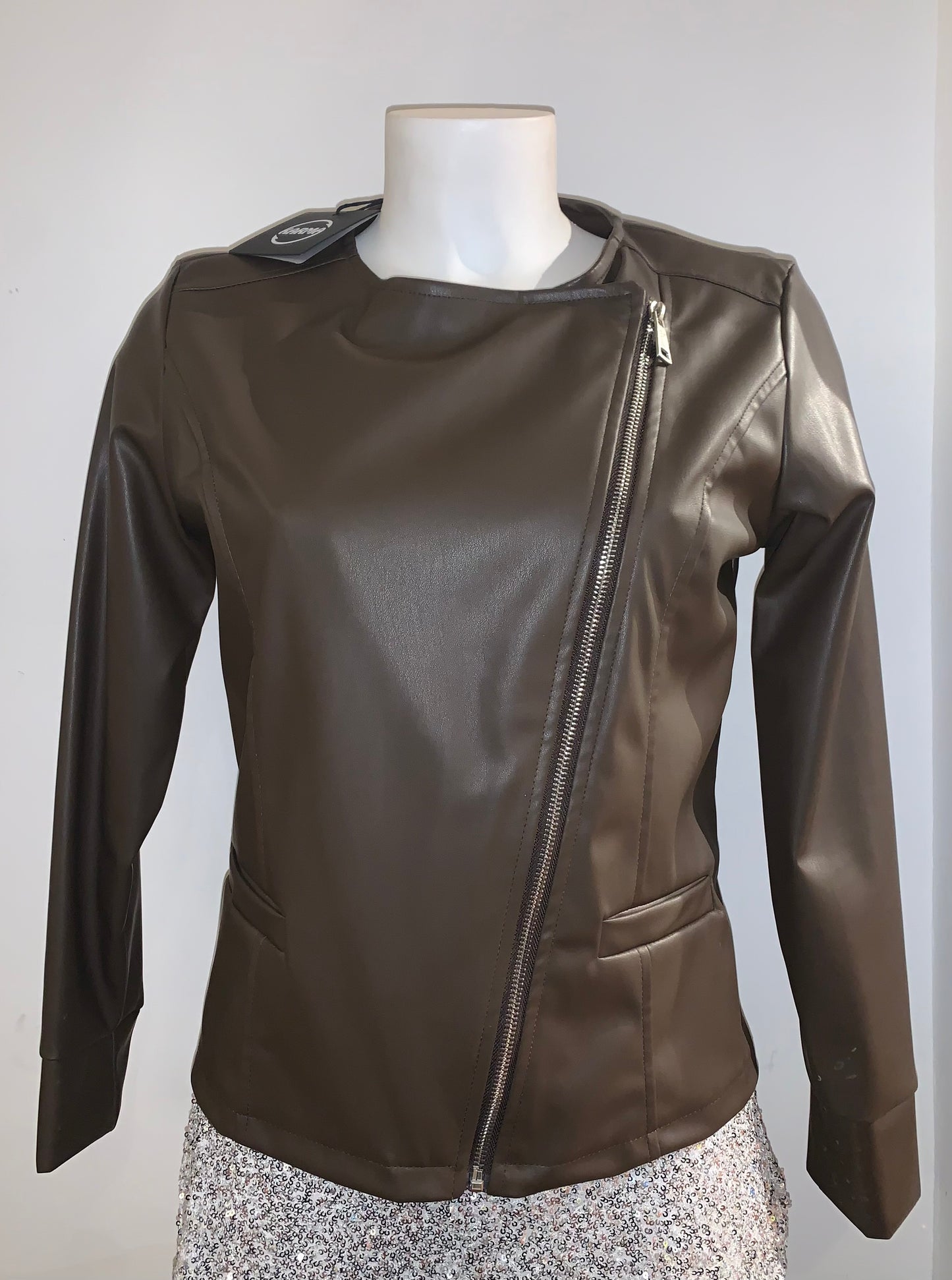 Giubbino in similpelle Karma