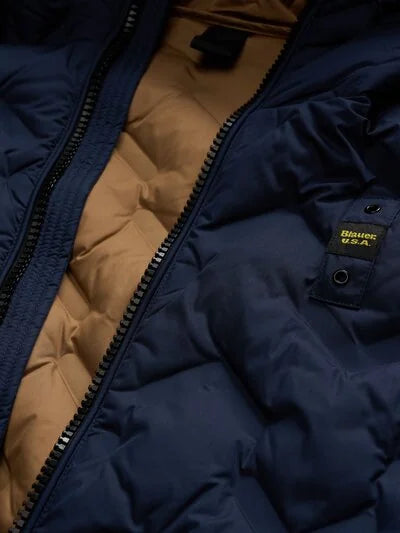 Piumino ad angoli Piery Blauer