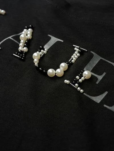 T-Shirt perline Mohawk Blauer