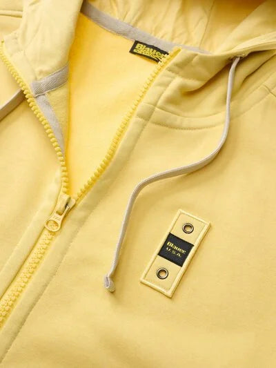 Felpa con tasca con zip Cardinton Blauer