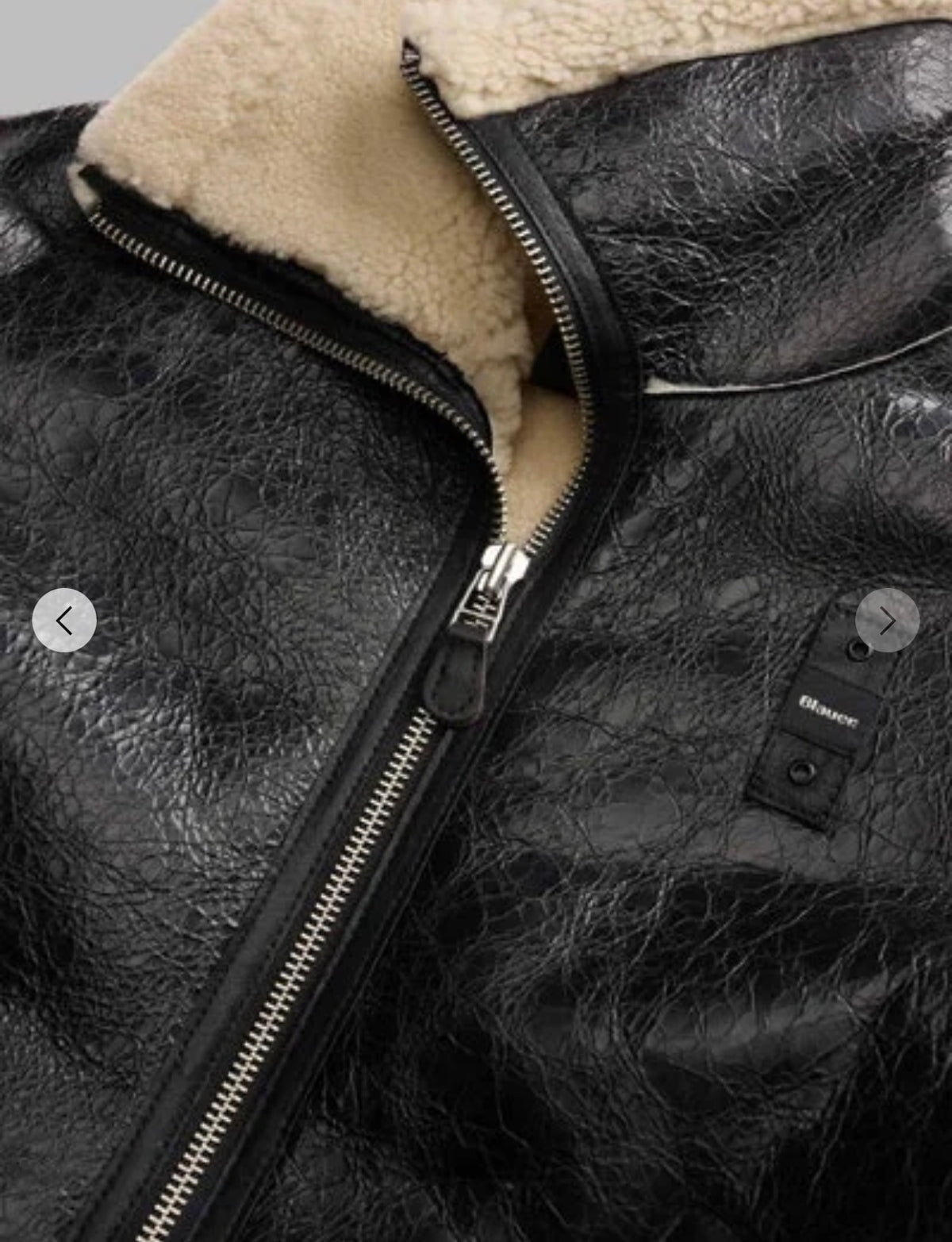 SHEEPSKIN AND QUILTED NYLON JACKET ALHAMBRA