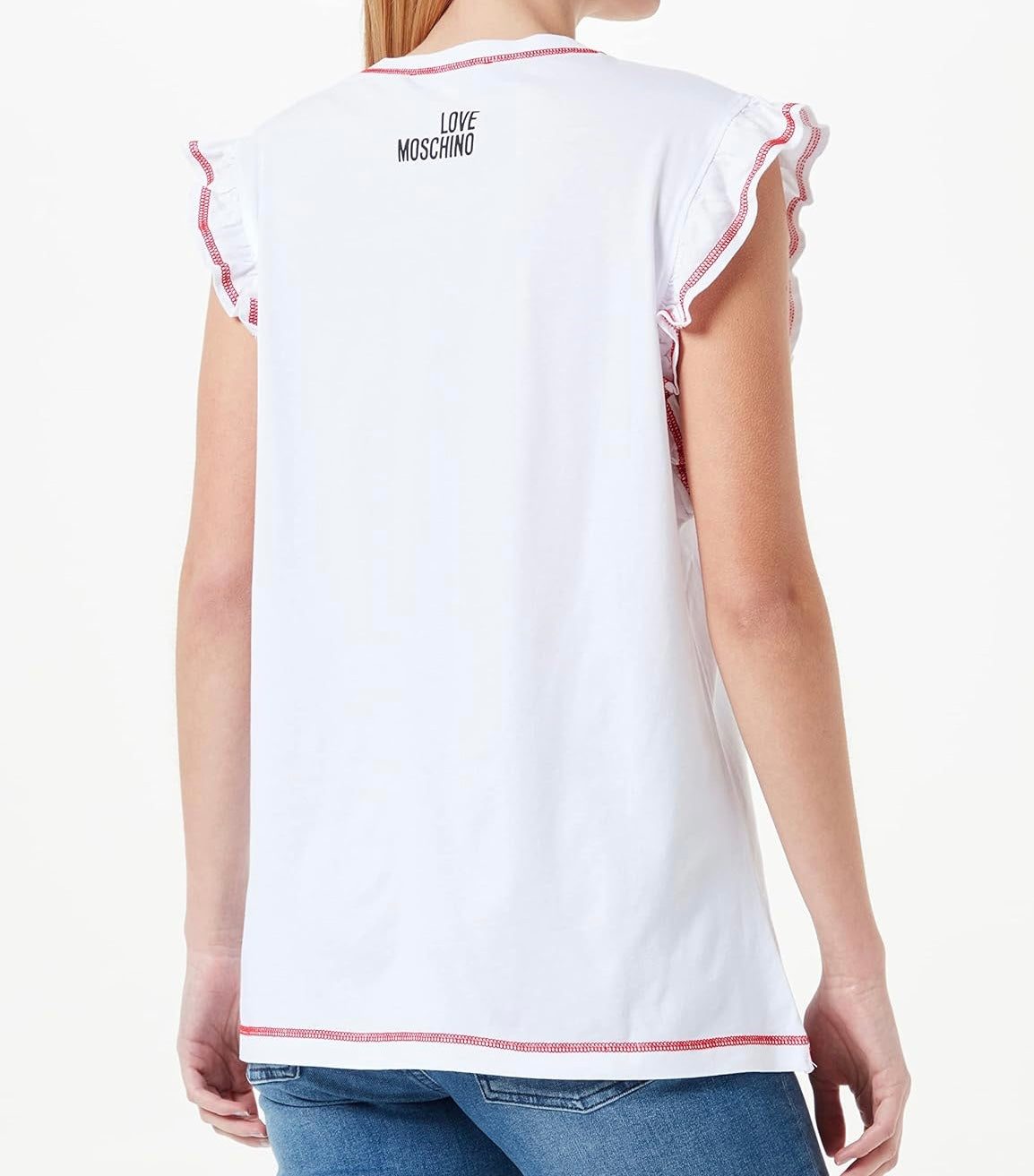 t-shirt smanicata Moschino Love