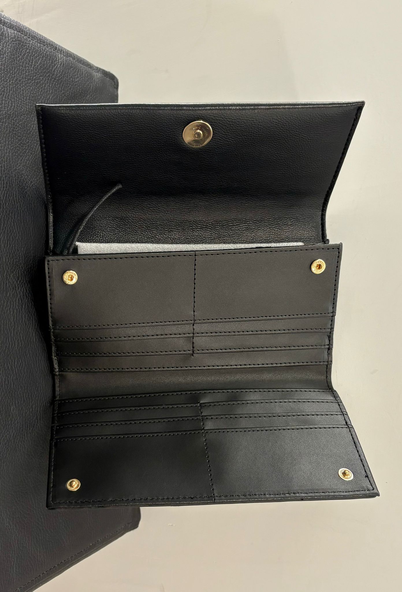 Portafoglio in ecopelle con logo scudo fenny Blauer