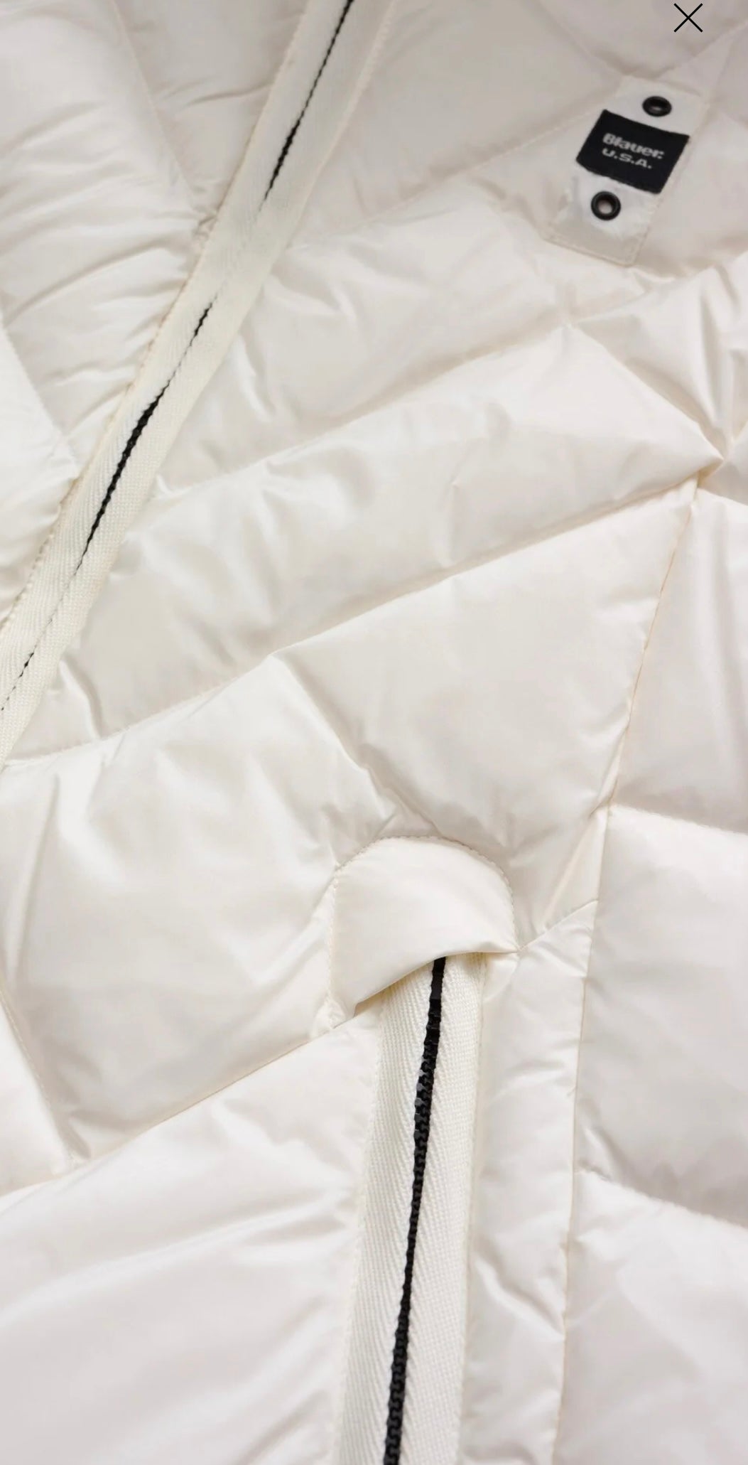 Piumino a linee geometriche Alicia