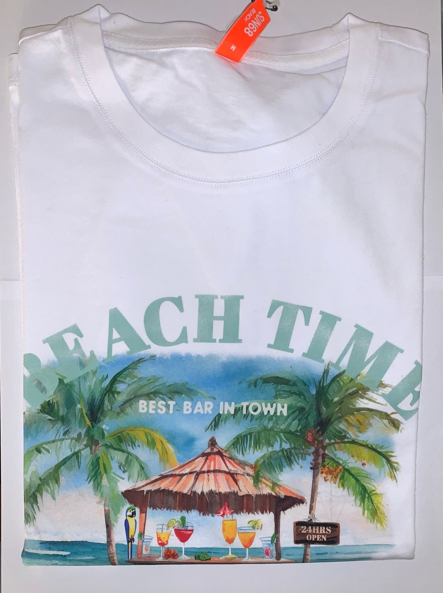 T-shirt Sun68 con stampa