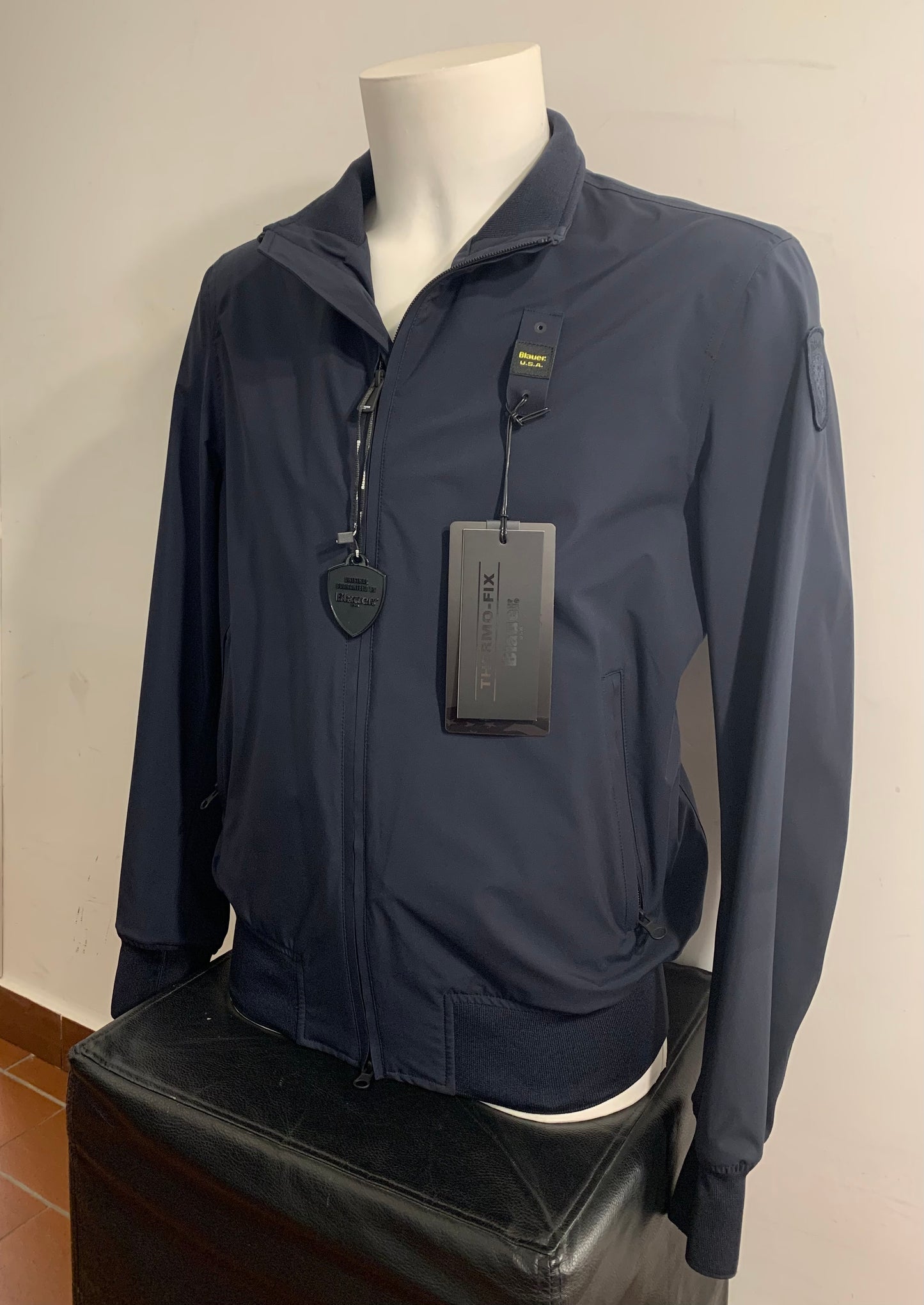 Giacca a vento Blauer sfoderato