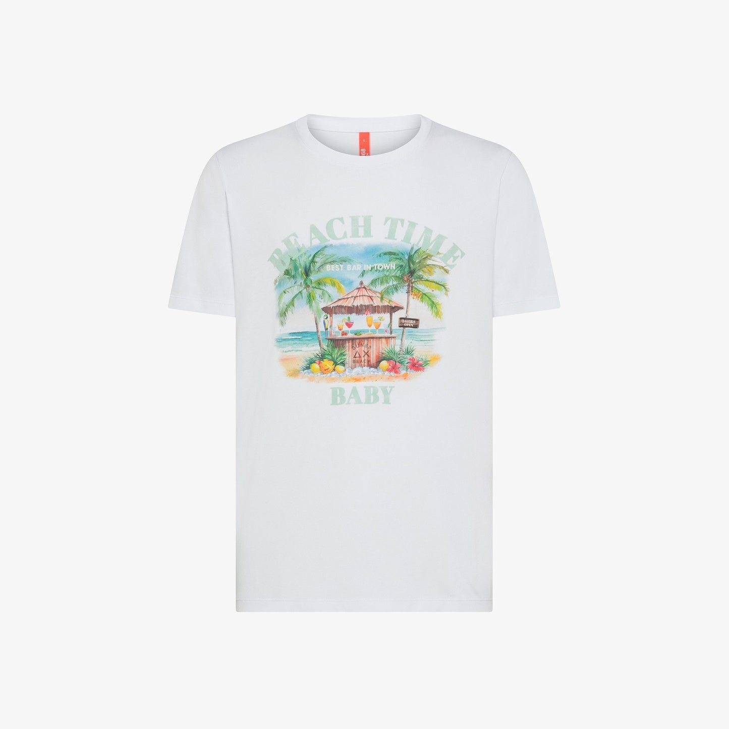 T-shirt Sun68 con stampa