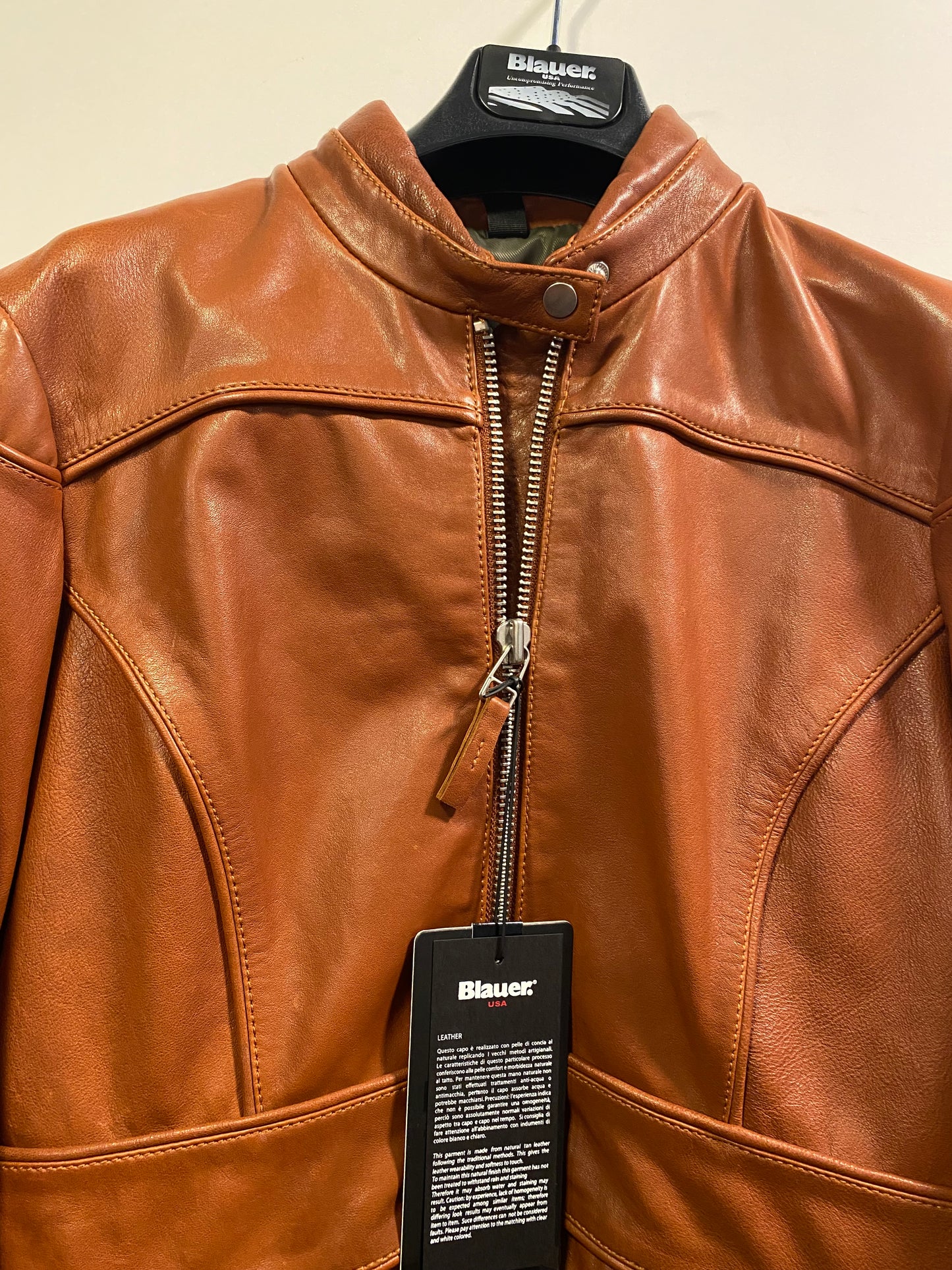 Giacca Blauer in pelle