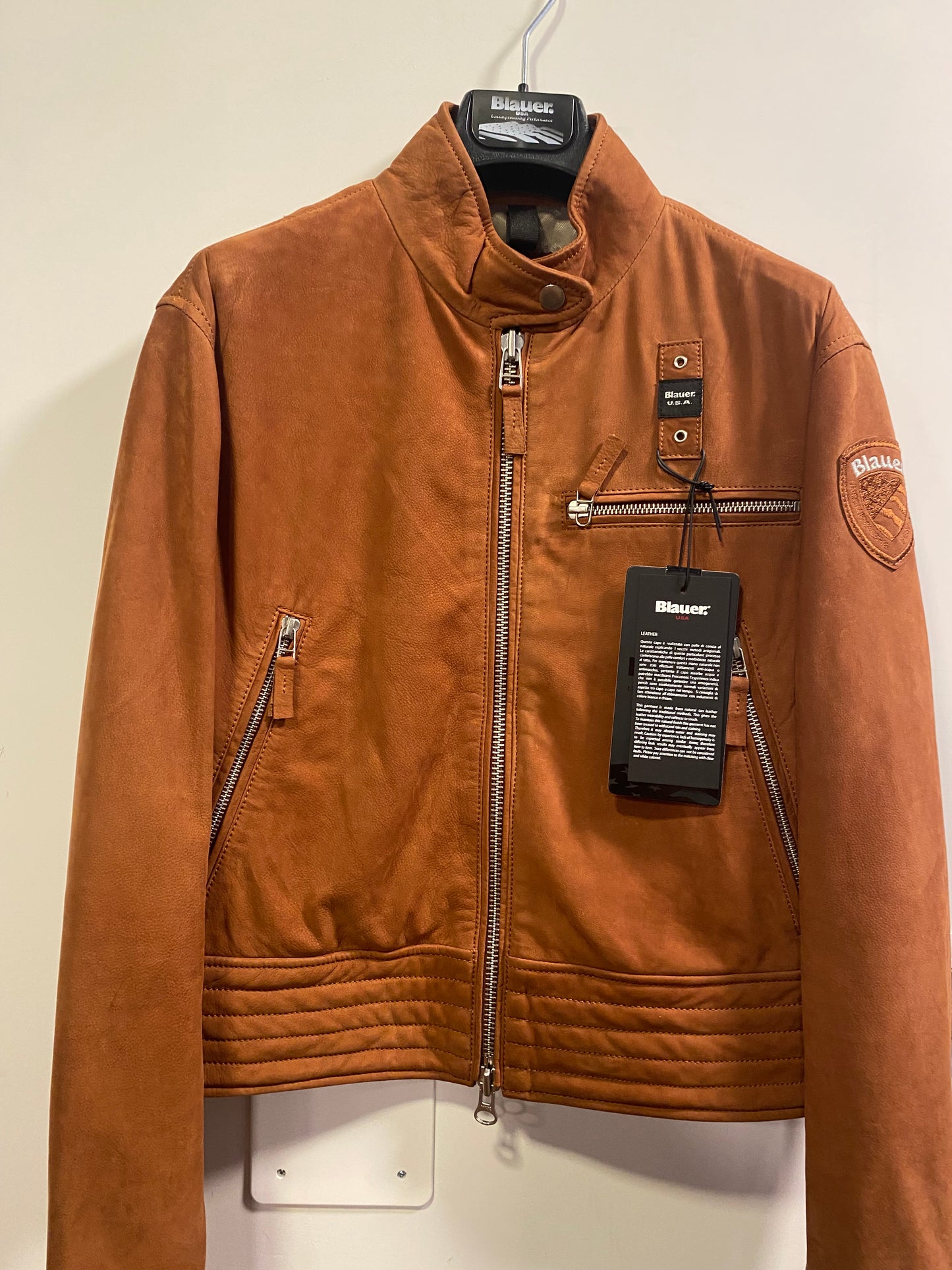 Giubbino Blauer di pelle