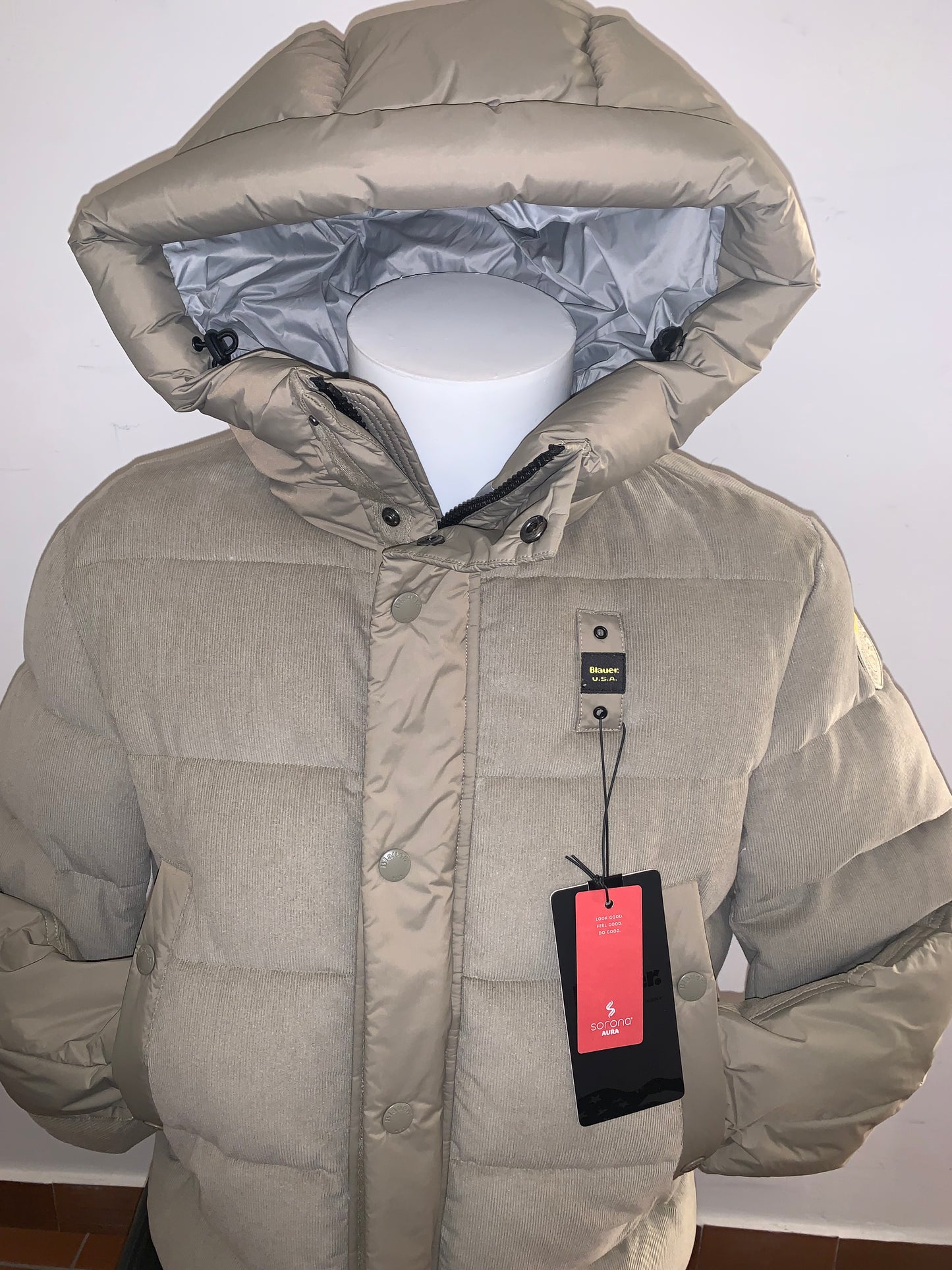 Giubbotto Blauer in cotone e nylon
