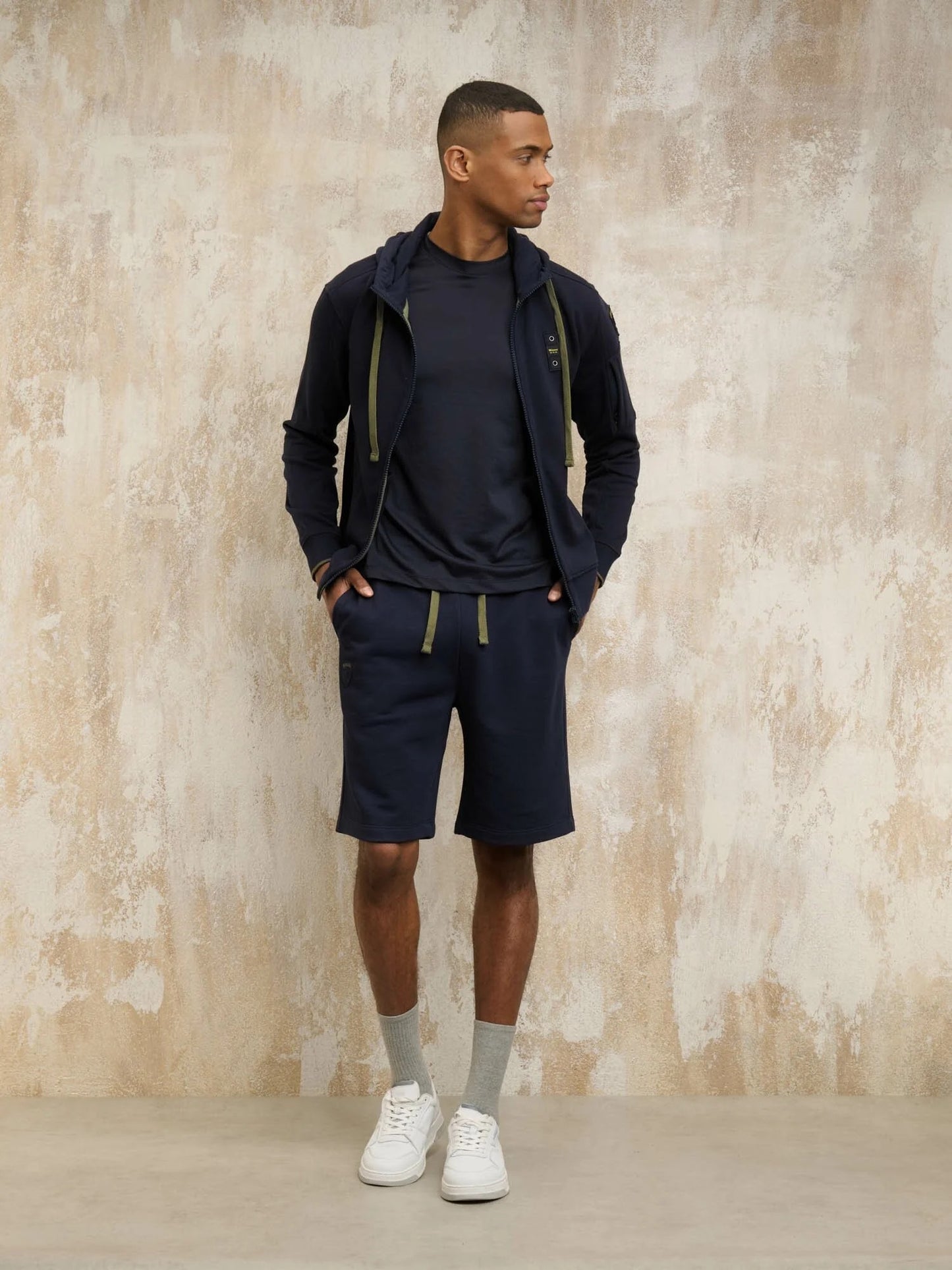 Felpa Blauer con zip