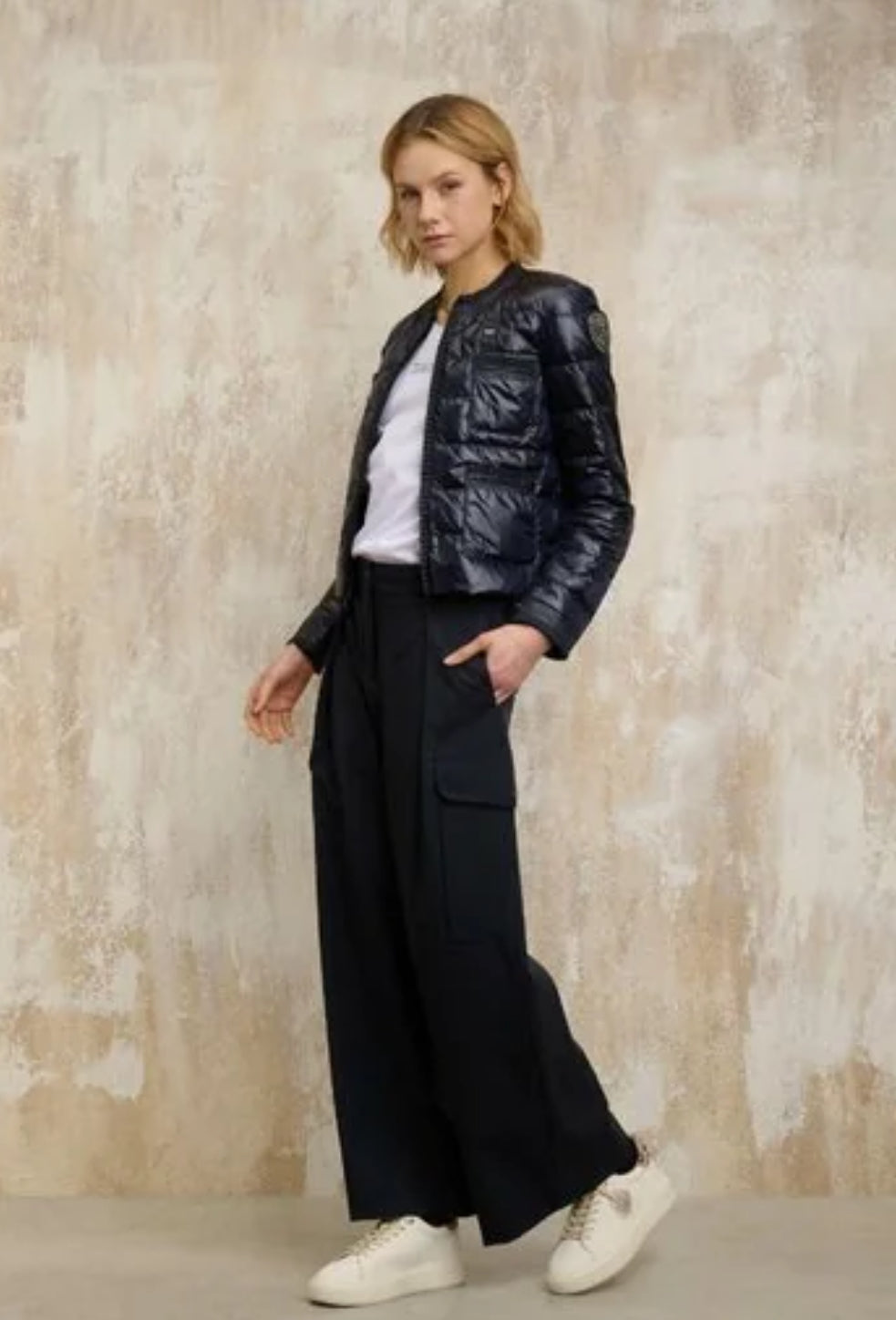 Piumino corto Rose new collection