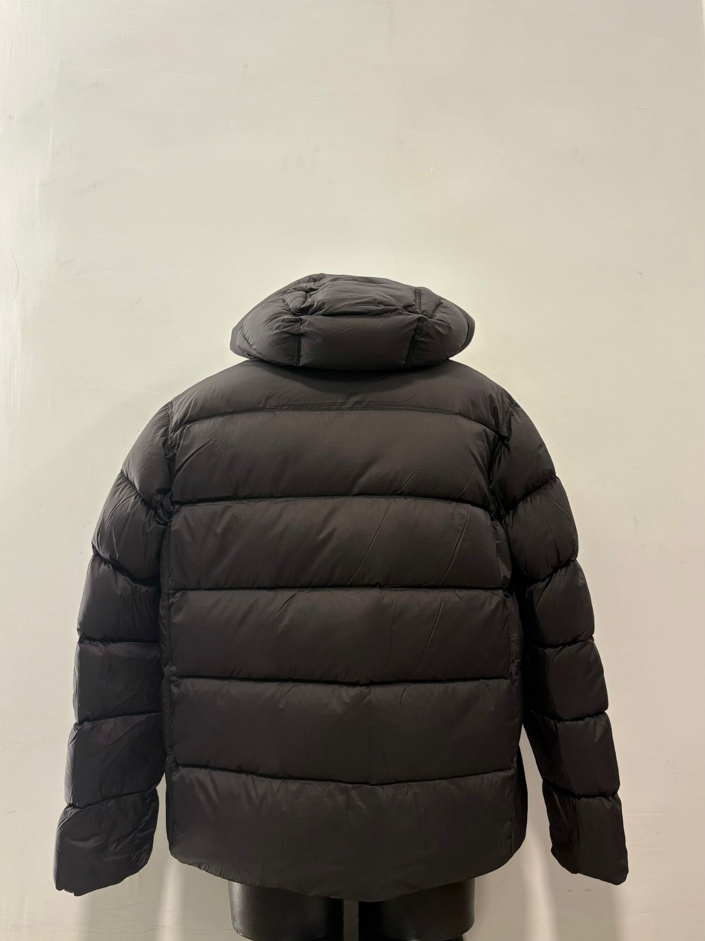 Piumino in nylon increspato Auburn Blauer