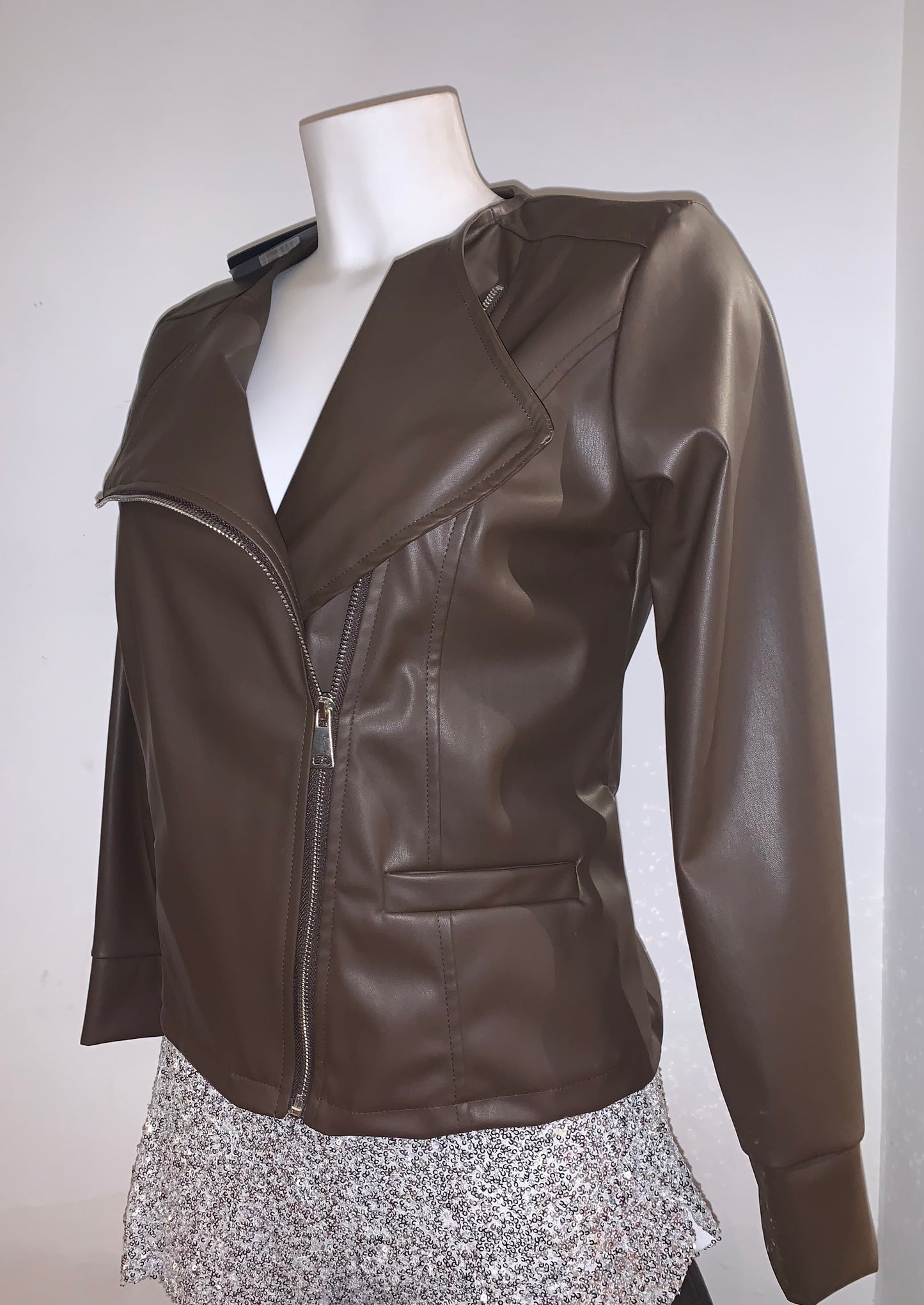 Giubbino in similpelle Karma