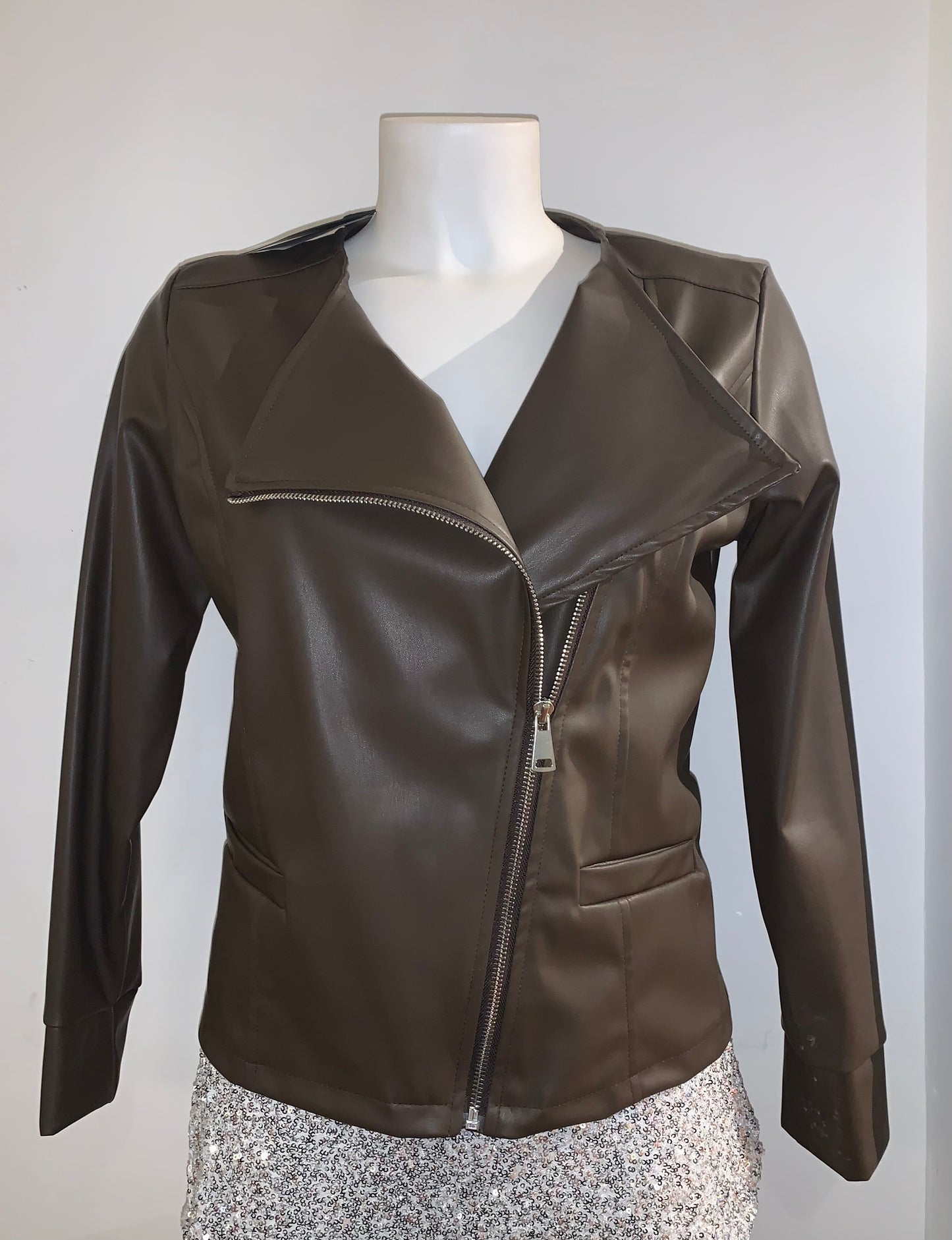 Giubbino in similpelle Karma