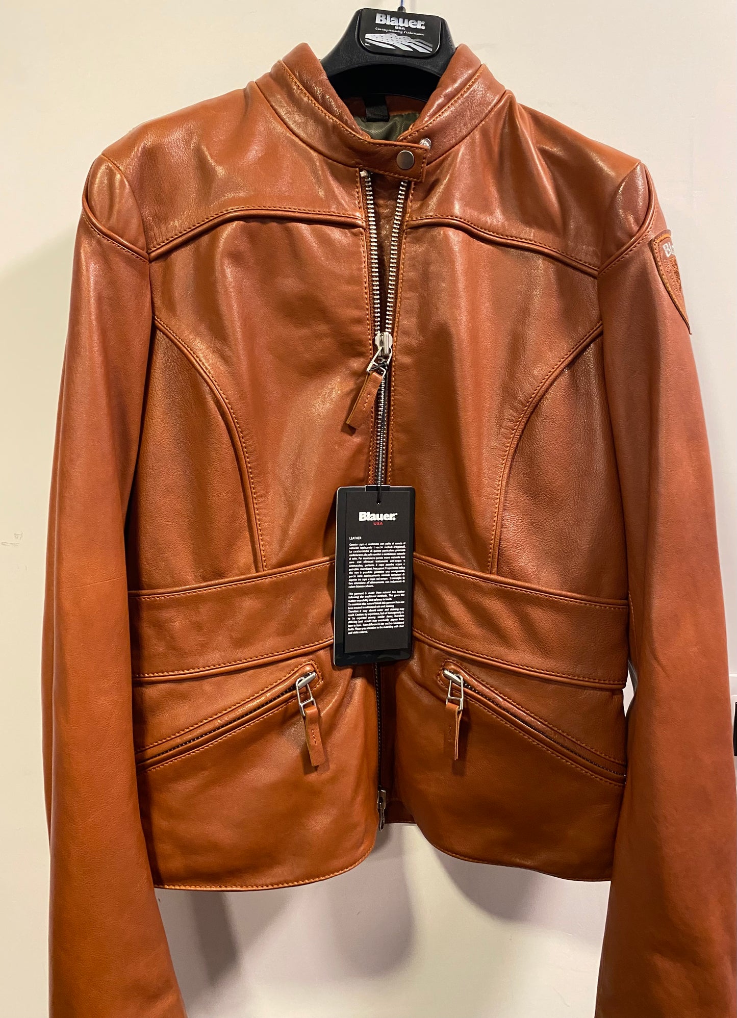 Giacca Blauer in pelle