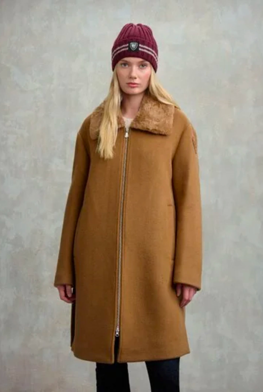 Cappotto con pelliccia Elmira