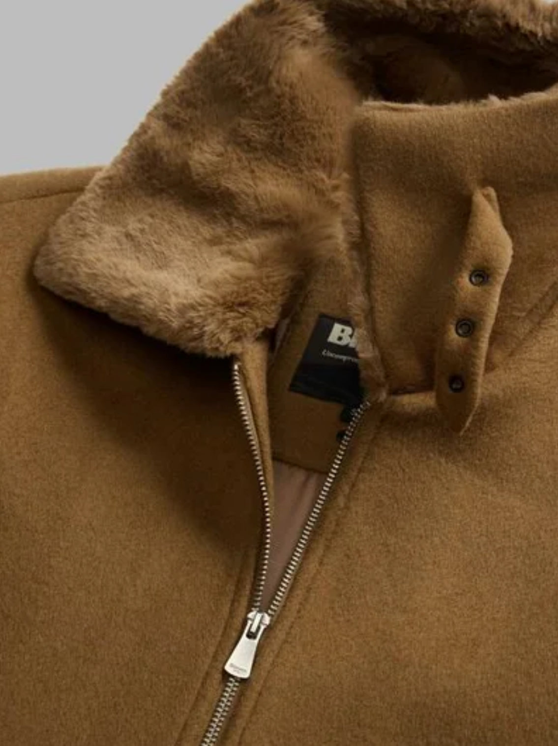 Cappotto con pelliccia Elmira