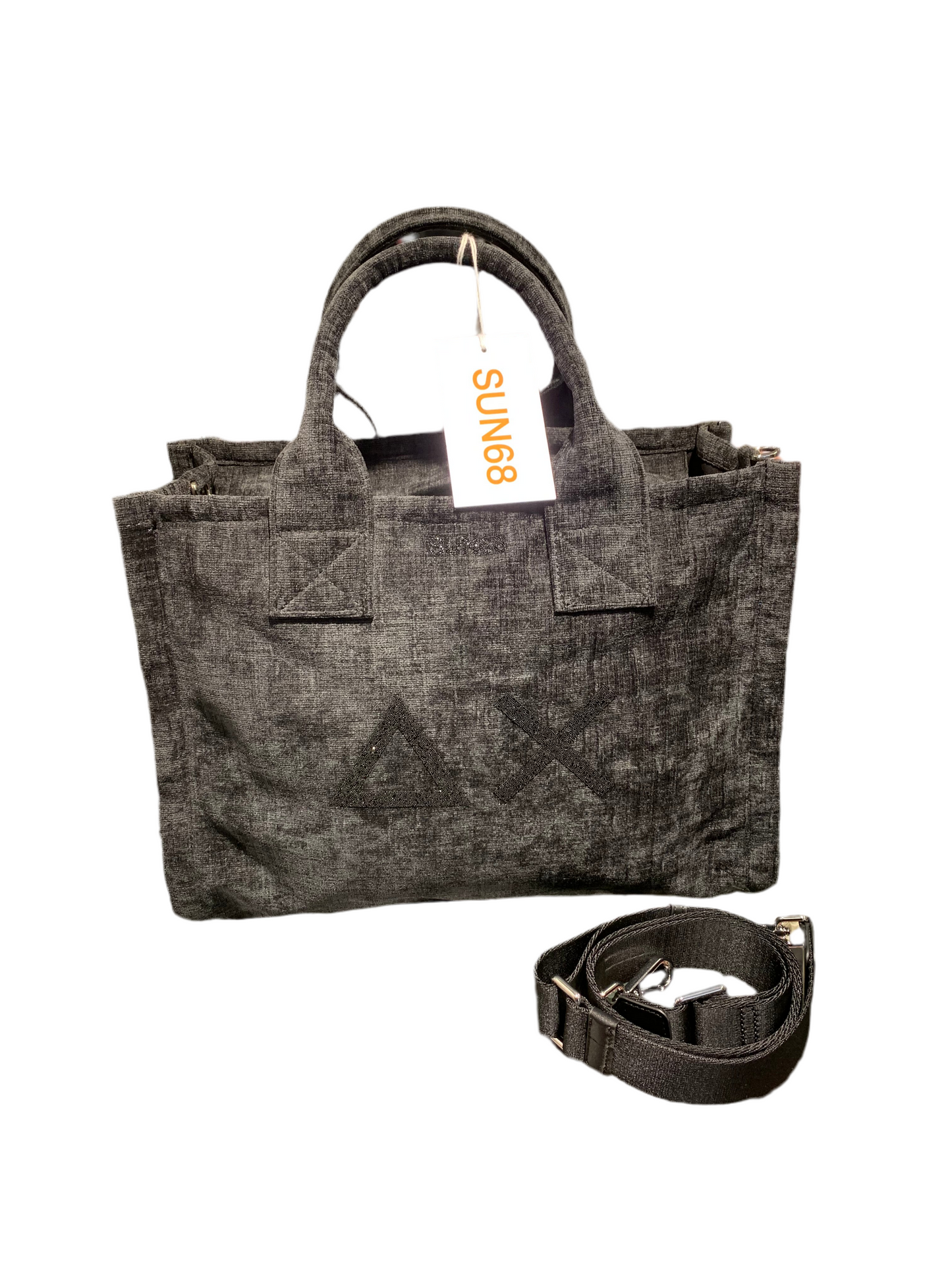 Borsa Sun68 “Cali midi back velvet”
