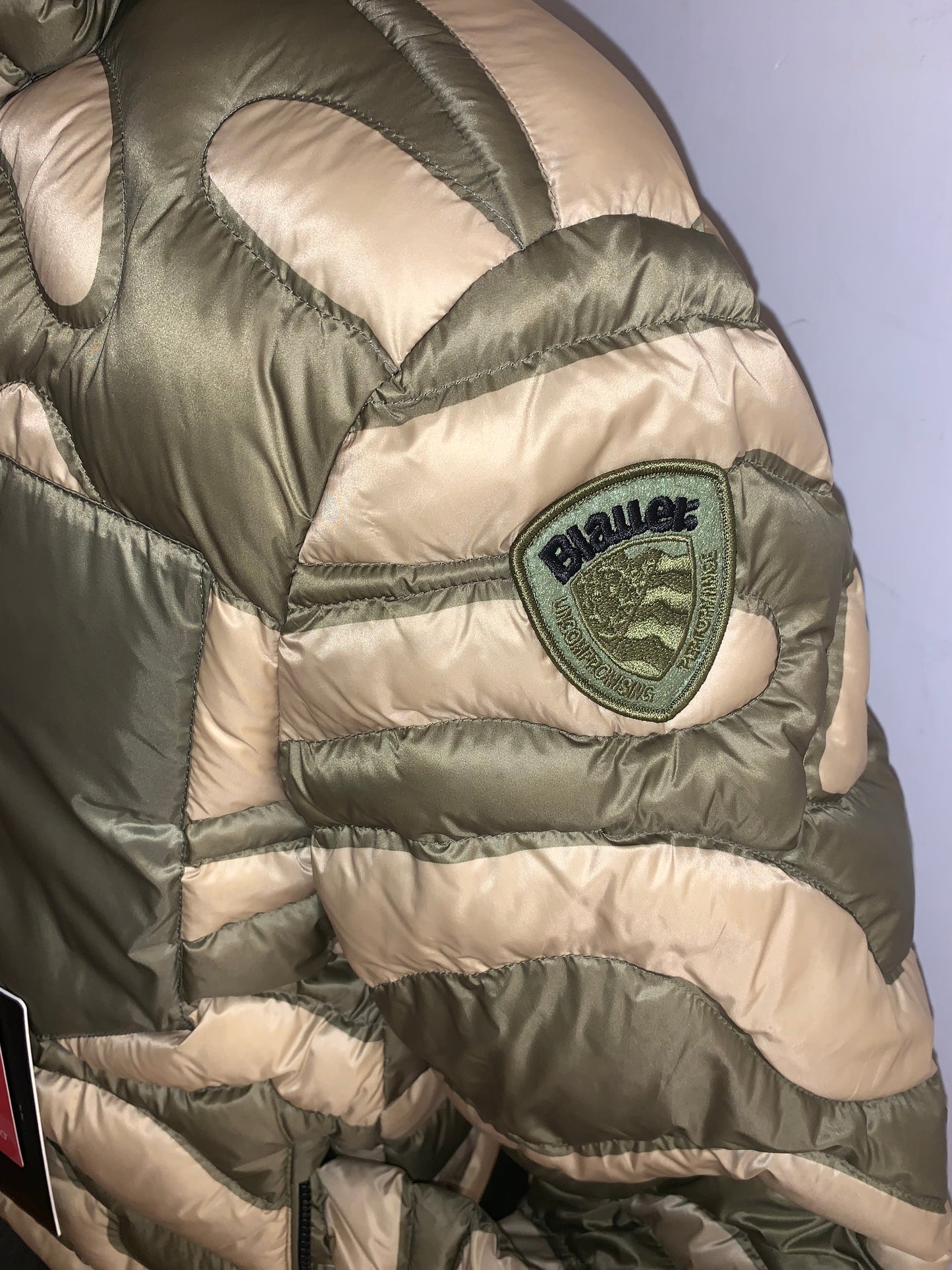 Giubetto bicolore Blauer