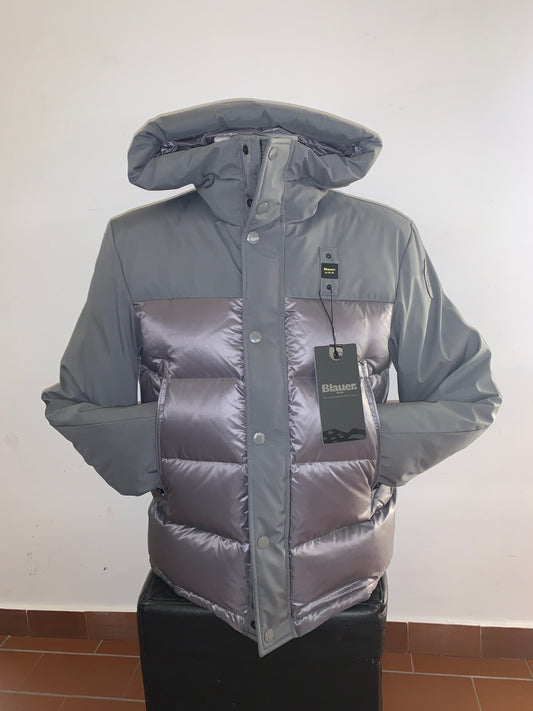 Piumino nylon e neoprene Blauer