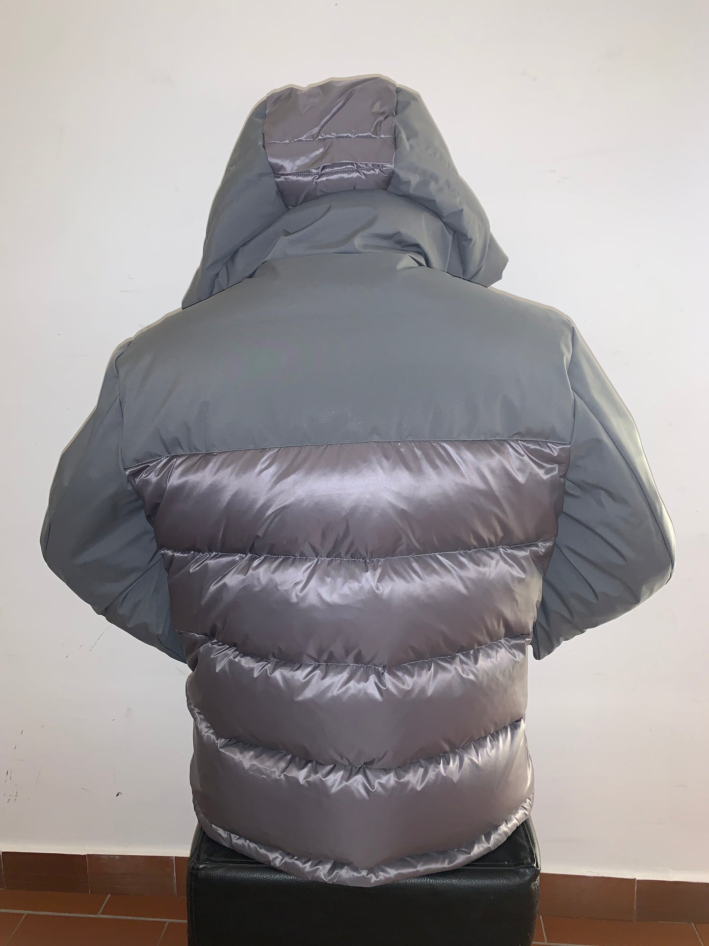 Piumino nylon e neoprene Blauer