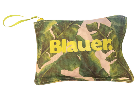 Pochette Blauer di tela