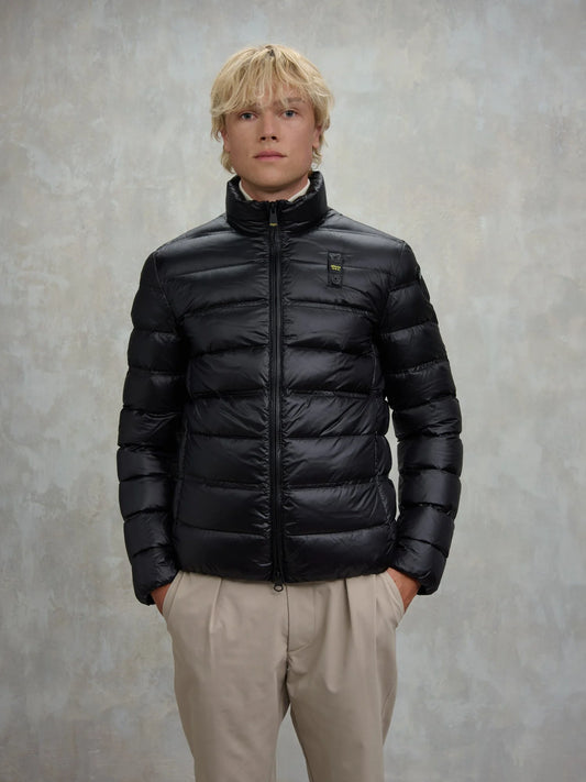 Piumino con collo alla coreana Belmont