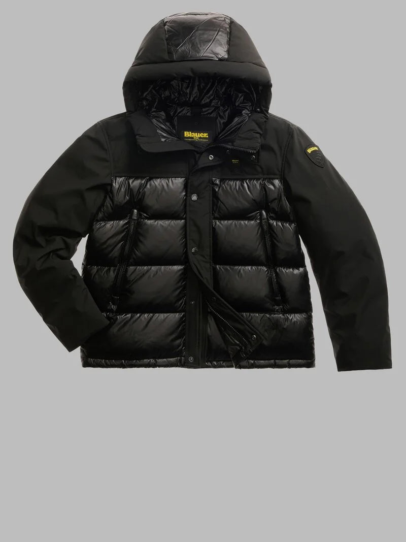 Piumino nylon e neoprene Brook