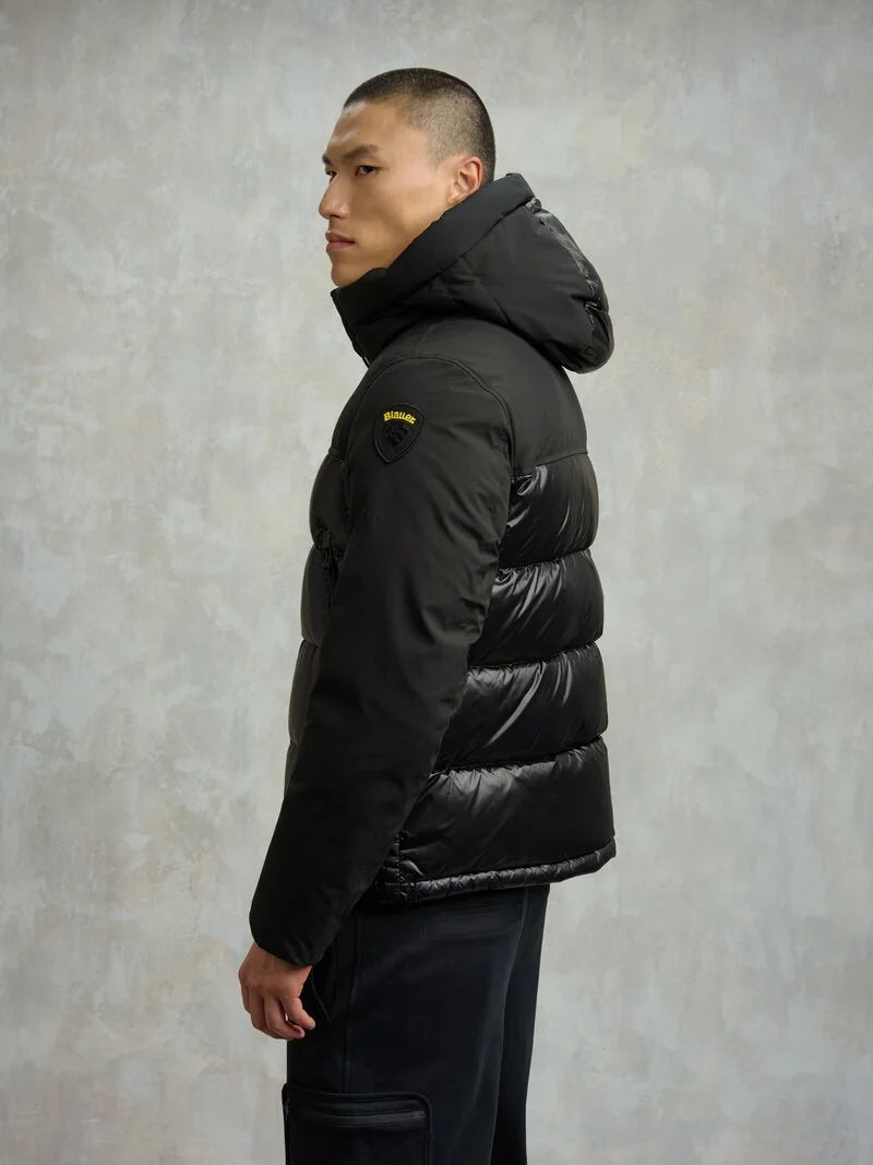 Piumino nylon e neoprene Brook