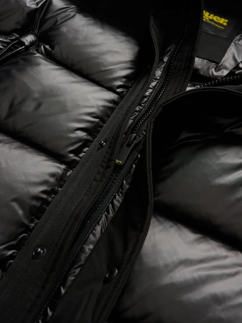 Piumino nylon e neoprene Brook