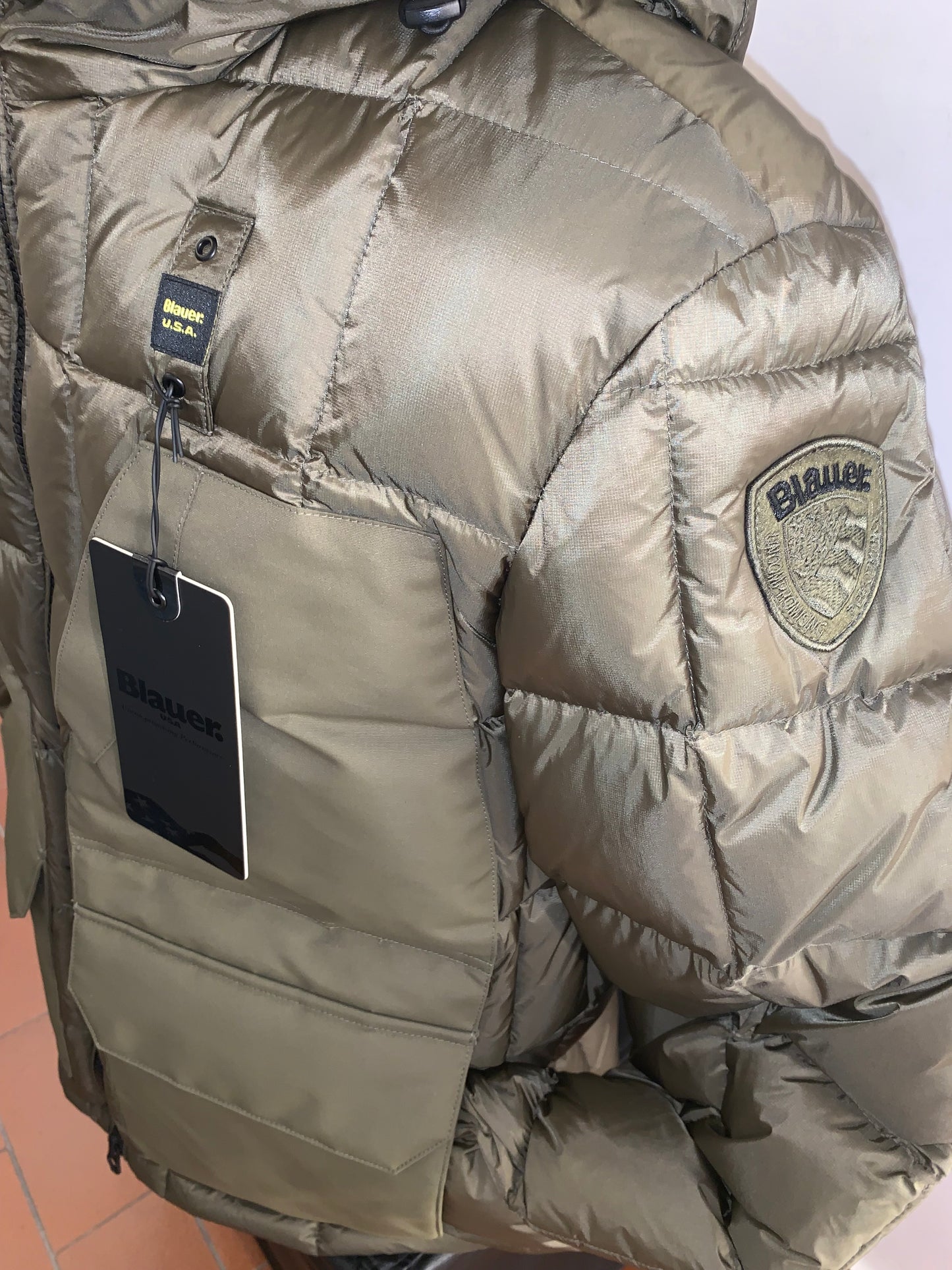 Piumino Blauer multi tasche