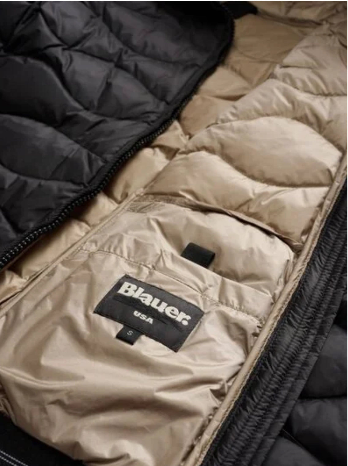 Piumino con bordo in pelliccia Aldie