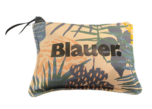 Pochette Blauer di tela