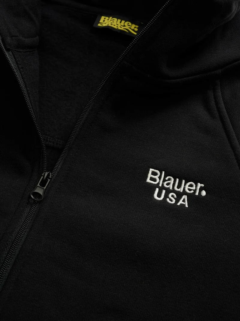 Felpa con zip David Junior