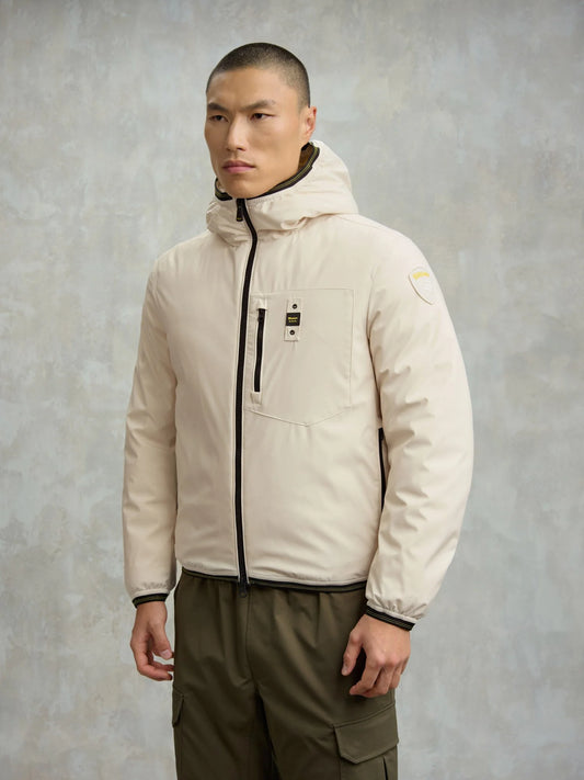 Piumino in neoprene con taschino Derry