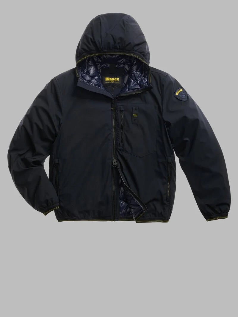 Piumino in neoprene con taschino Derry