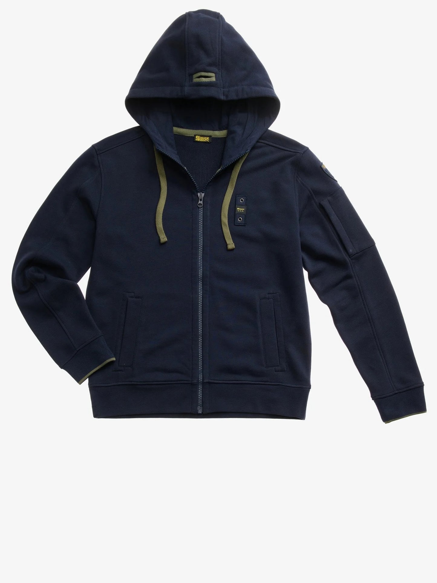 Felpa Blauer con zip