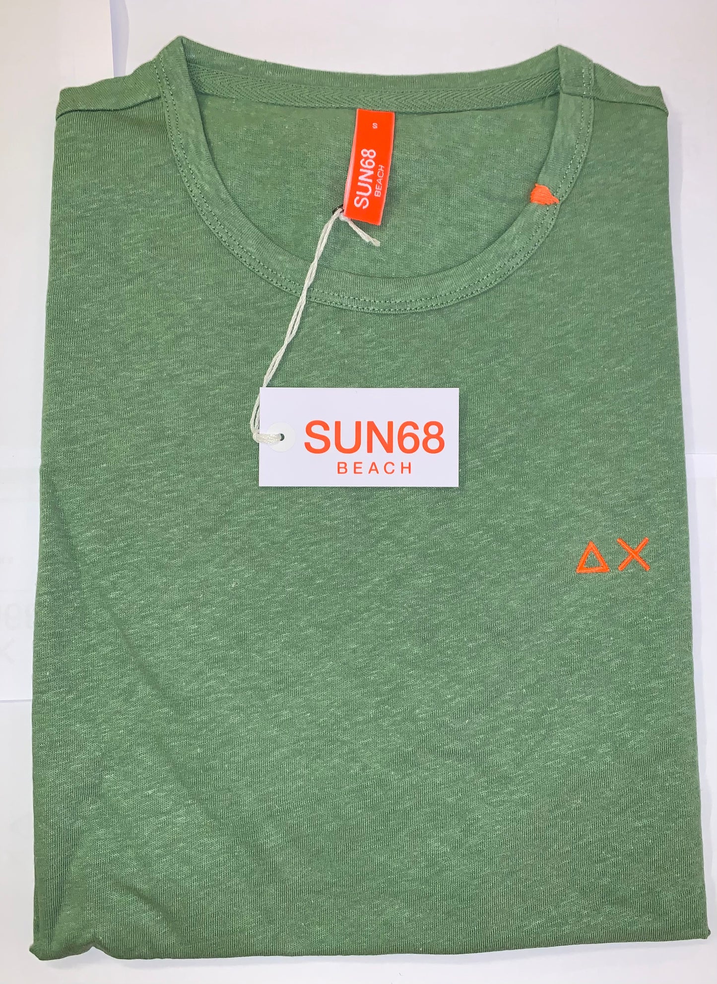 T-shirt Sun68 misto lino