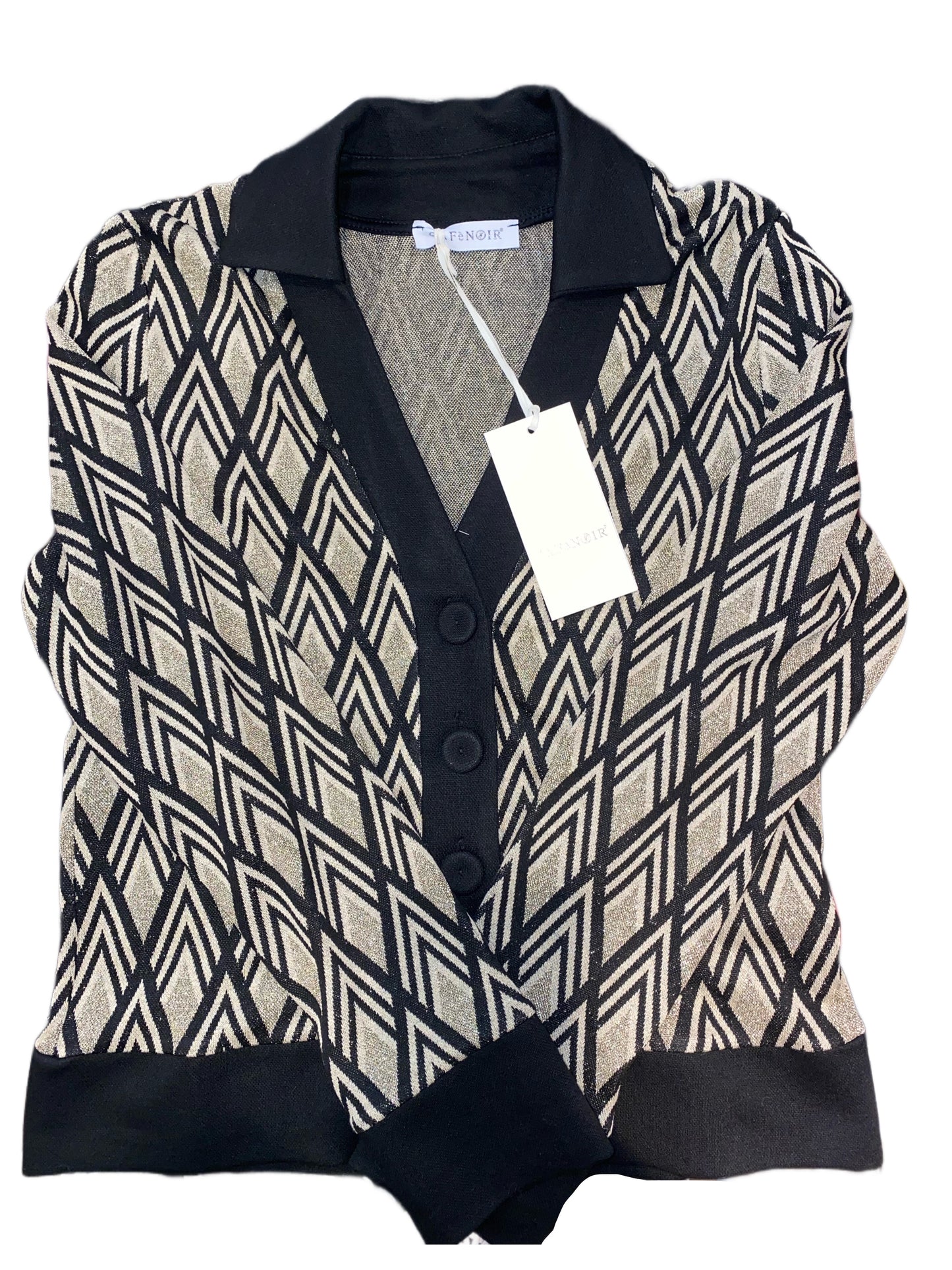 Cardigan Fantasia Cafè-Noir