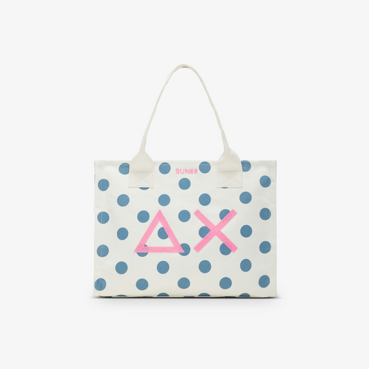 Canvas printed oversize bag Sun68