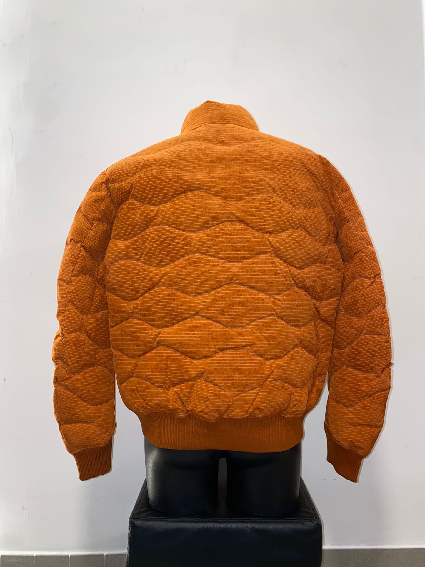 Piumino bomber Wax ad onde Daniel