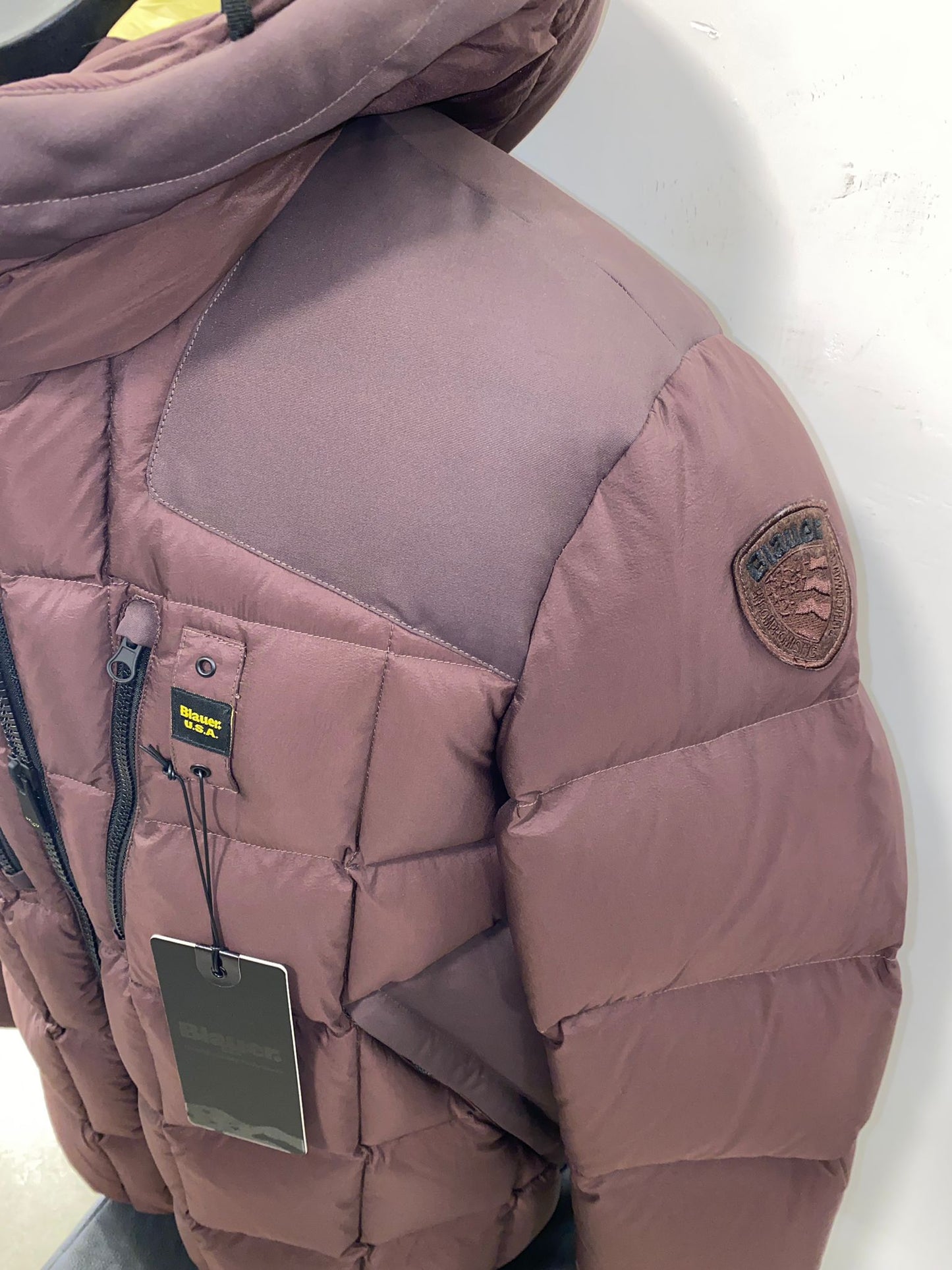 Giubbino corto imbottito piuma Blauer