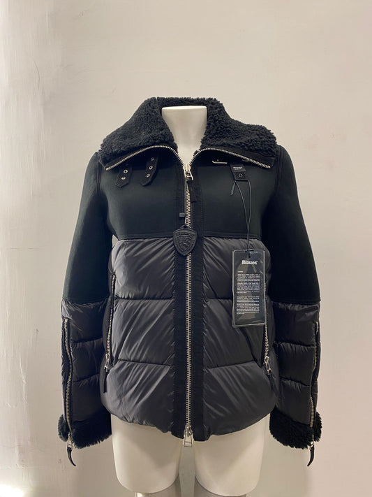 Pelle capo spalla imbottotp Blauer