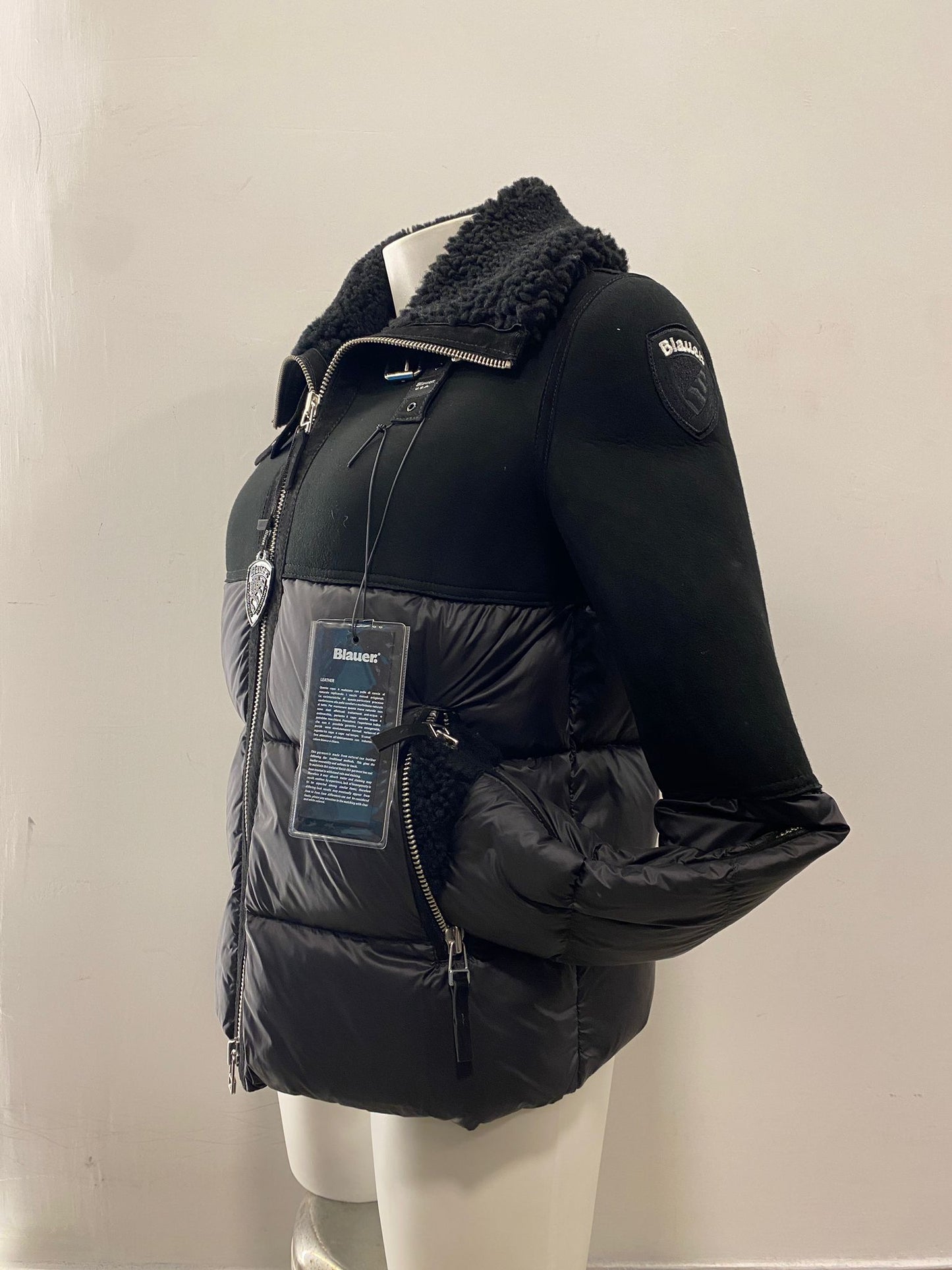 Pelle capo spalla imbottotp Blauer