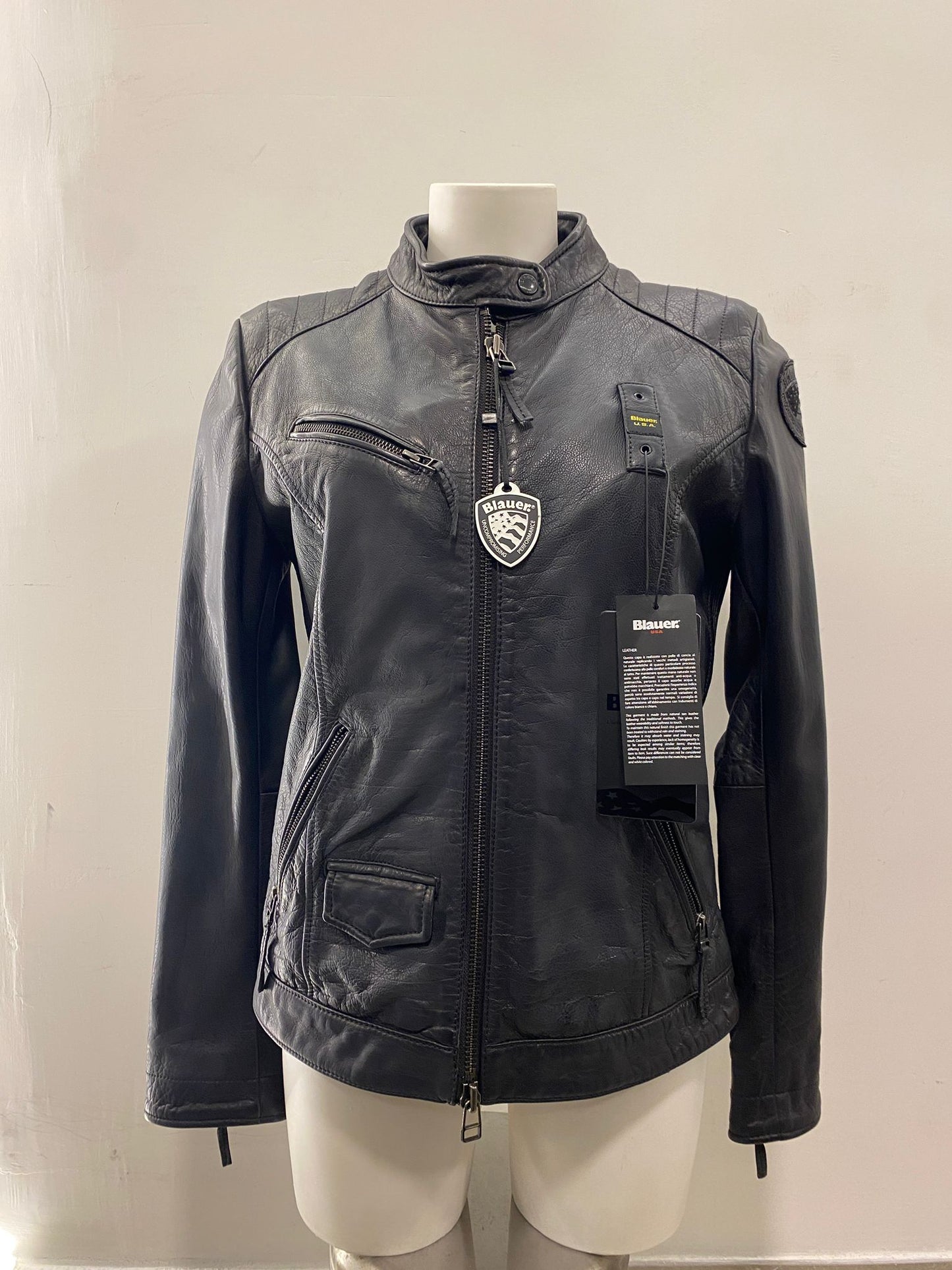 Pelle capo spalla imbottito Blauer