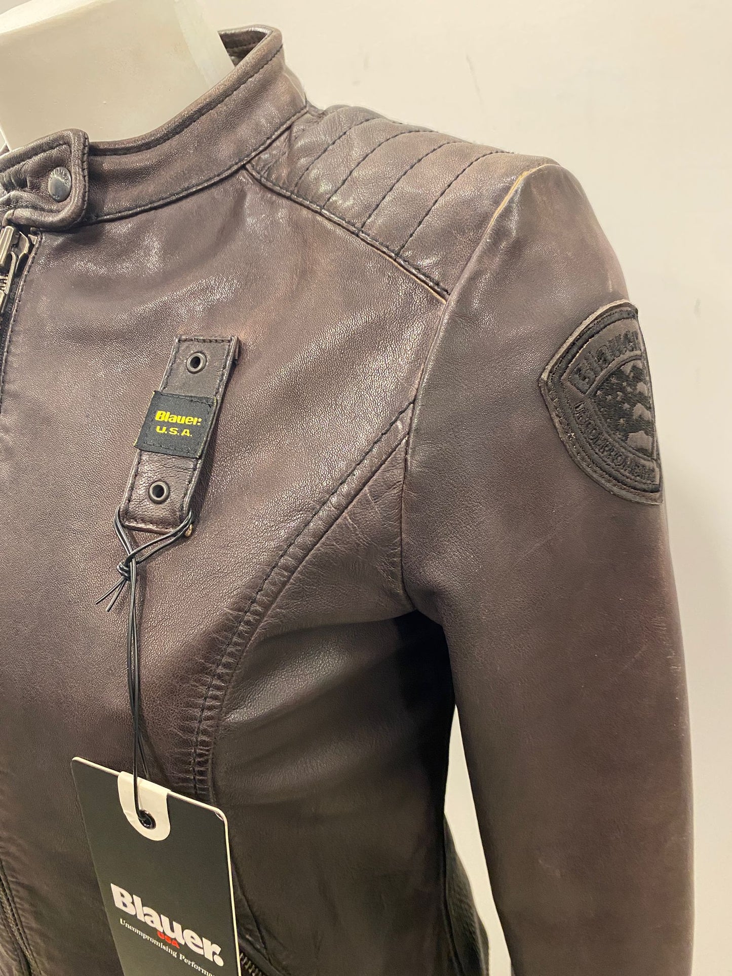 Giubbino in pelle Blauer