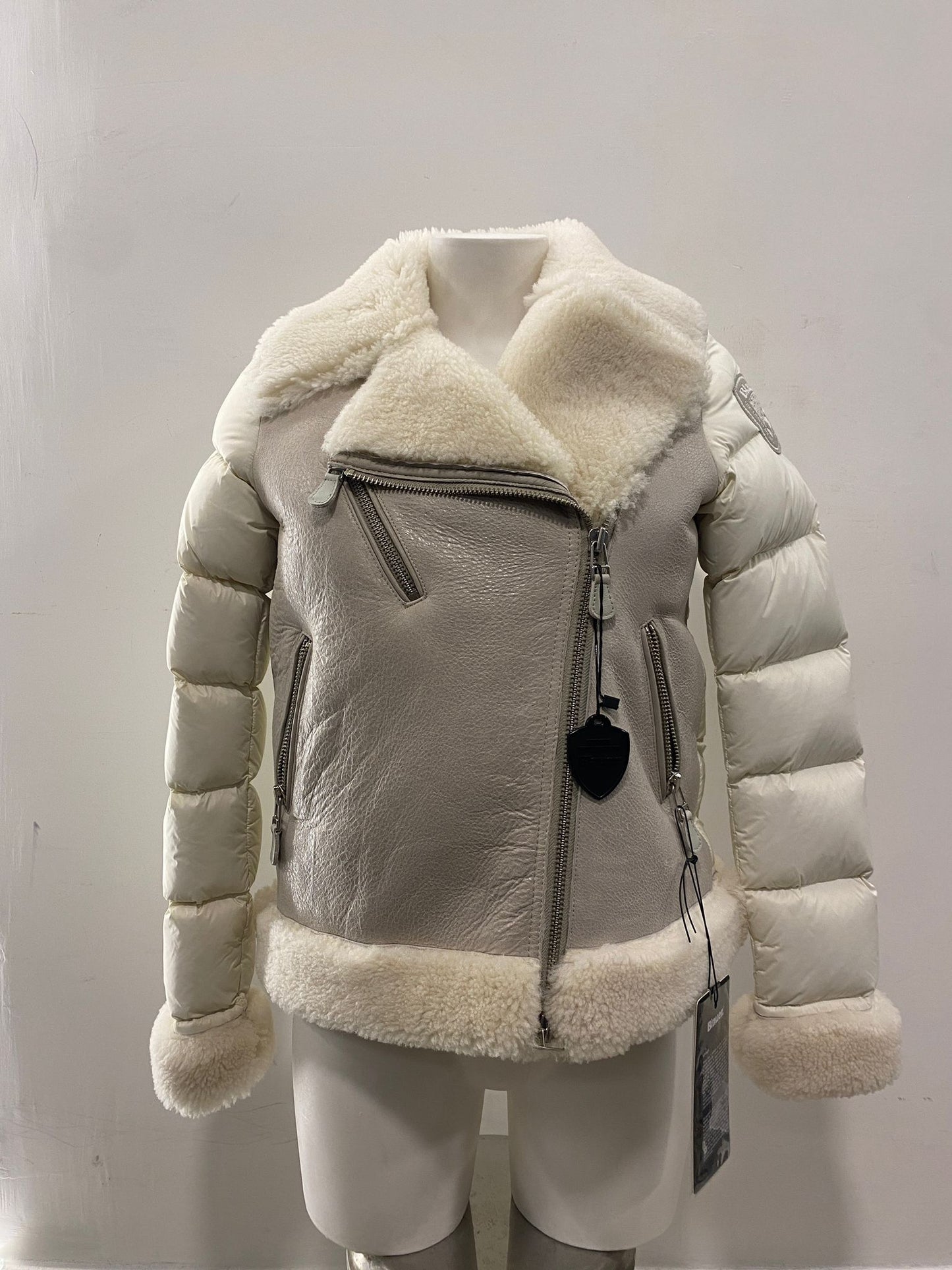 Pelle capo spalla imbottito Blauer